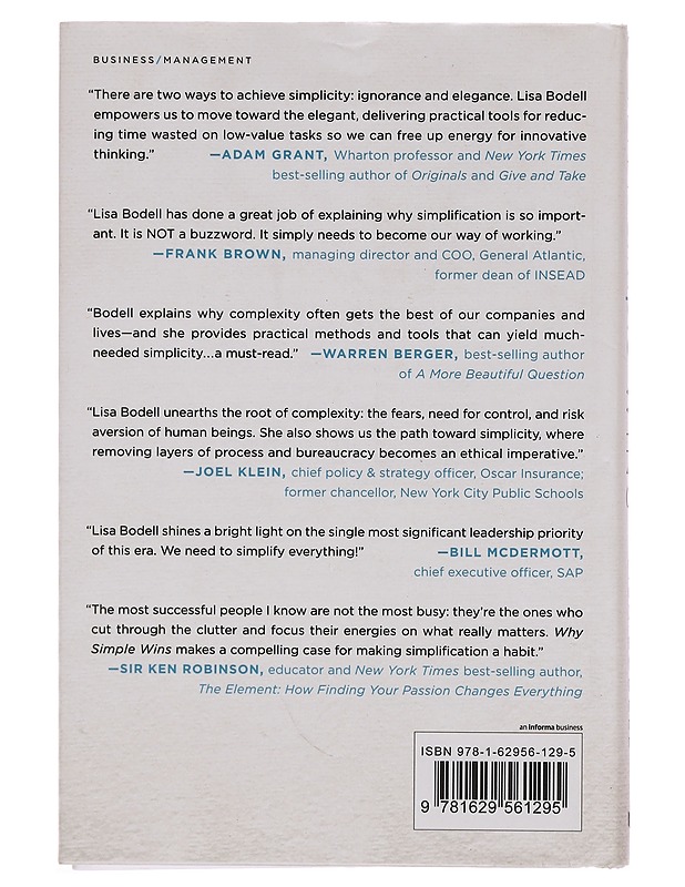 Why simple Wins - Tietokirjat ja oppaat - 10105335892 - 1