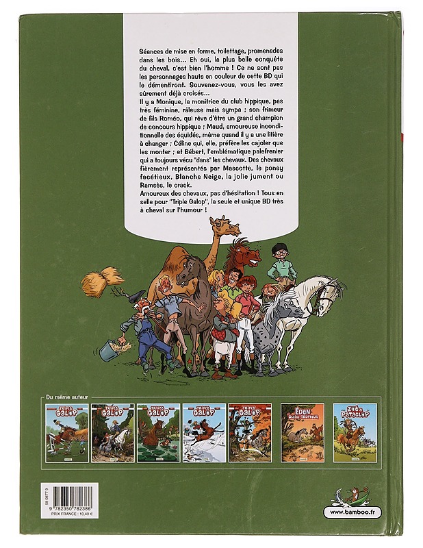 Triple galop, Tome 1 - Benoit Du Peloux, Mirabelle - Sarjakuvat - 10105335977 - 1