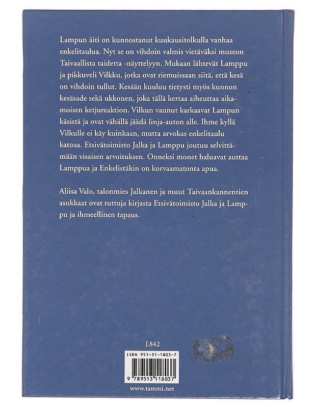 Etsivätoimisto Jalka & Lamppu ja kadonnut enkeli - Nuotio, Eppu - Lastenkirjat - 10105336042 - 1