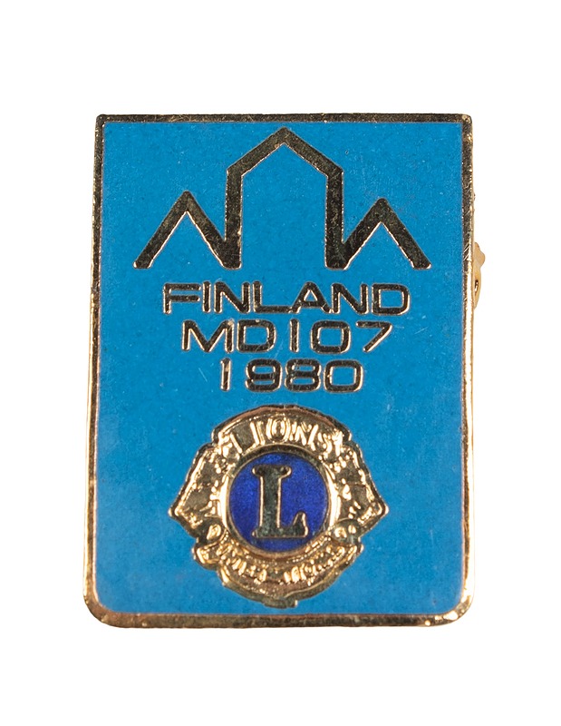 LIONS CLUB MD 107 1980 Rintamerkki - Korut - 10105336205 - 0