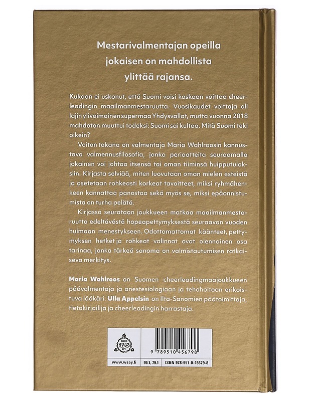 Näin tehdään ihme : mitä jokaisen tulisi oppia cheerleadingin maailmanmestarilta - Appelsin, Ulla - Elämäkerrat ja muistelmat - 10105336239 - 1