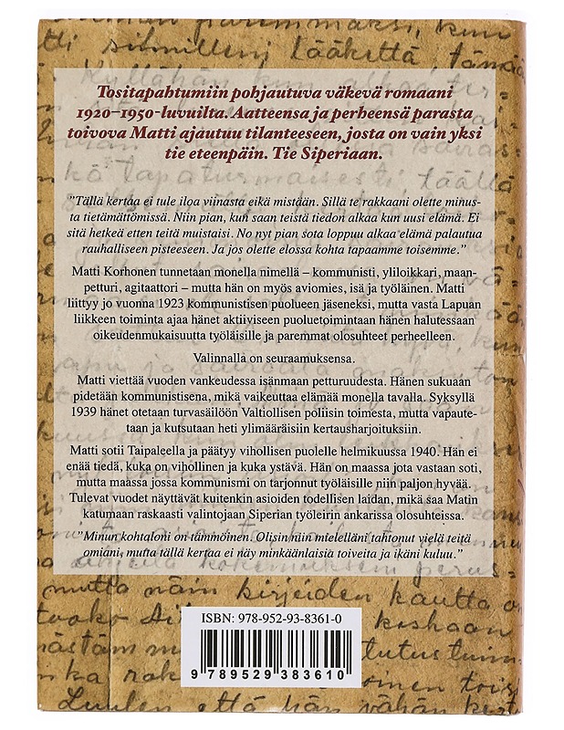 Aatteen puolesta - Henna Siekkinen - Romaanit ja novellit - 10105336274 - 1