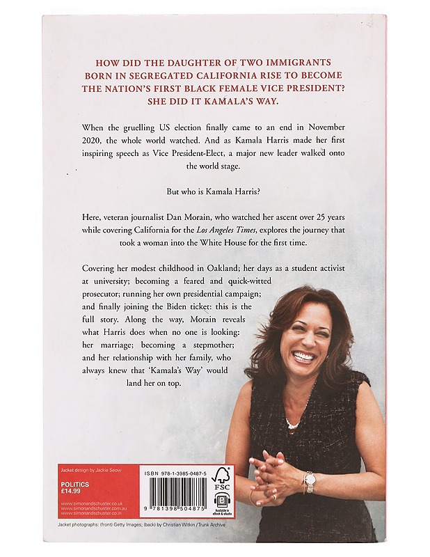 Kamala's Way - An American Life - Elämäkerrat ja muistelmat - 10105336336 - 1