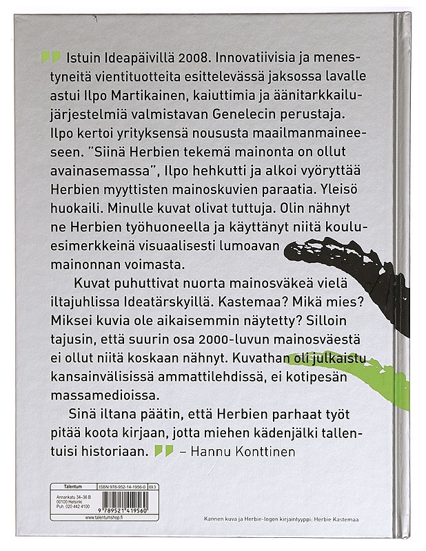 Herbie Kastemaa : alitajunnan kalastaja - Konttinen, Hannu - Elämäkerrat ja muistelmat - 10105336419 - 1