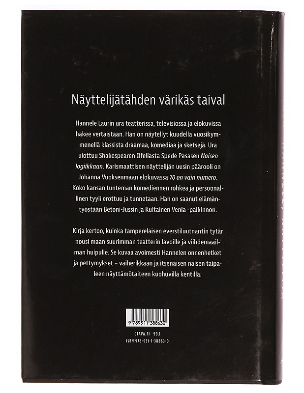 Hannele, näyttelijä - Panu Rajala - Elämäkerrat ja muistelmat - 10105336608 - 1