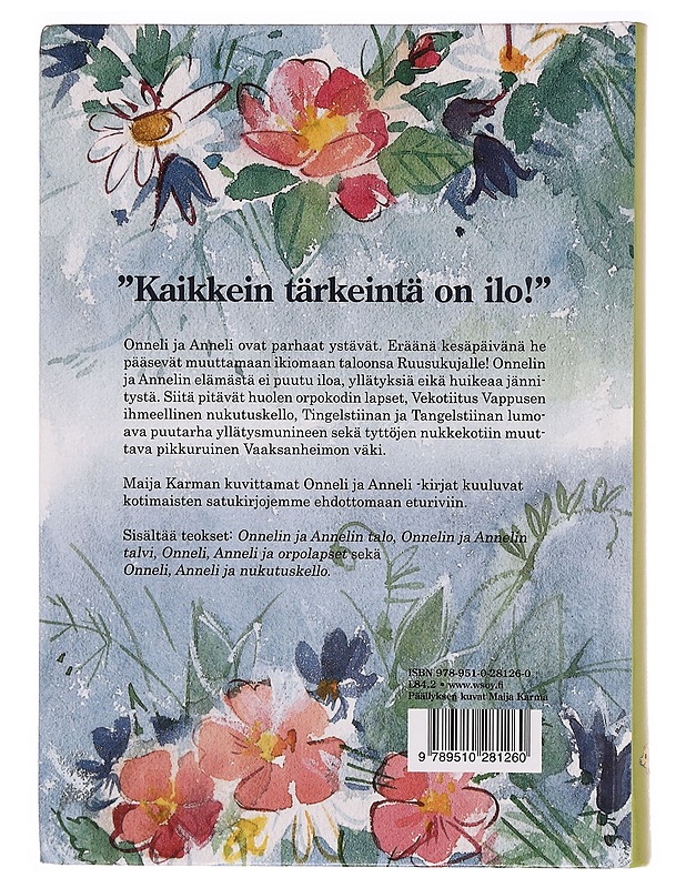 Onnelin ja Annelin kootut kertomukset - Kurenniemi, Marjatta - Lastenkirjat - 10105336666 - 1
