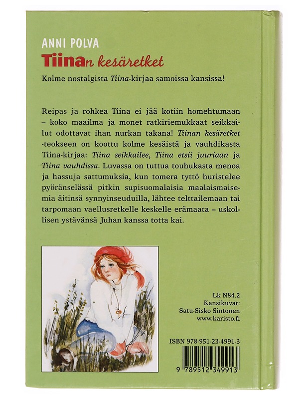 Tiinan kesäretket - Anni Polva - Lastenkirjat - 10105336770 - 1