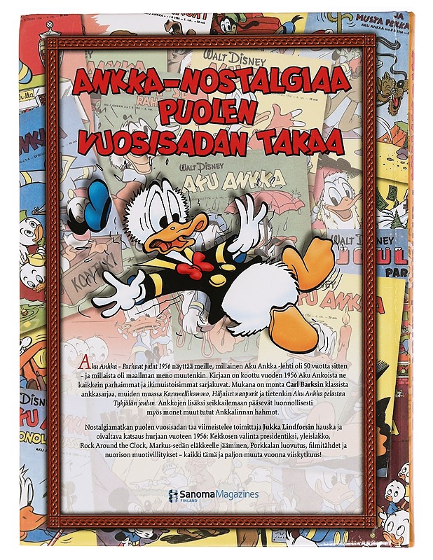 Aku Ankka : parhaat palat 1956 - Perälä, Riku - Sarjakuvat - 10105336972 - 1