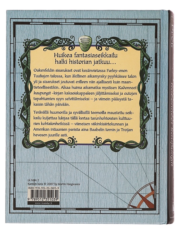 Talo ulapalla. 2, Kadonneet kaupungit - Peck, Dale - Fantasia- ja scifi - 10105337211 - 1