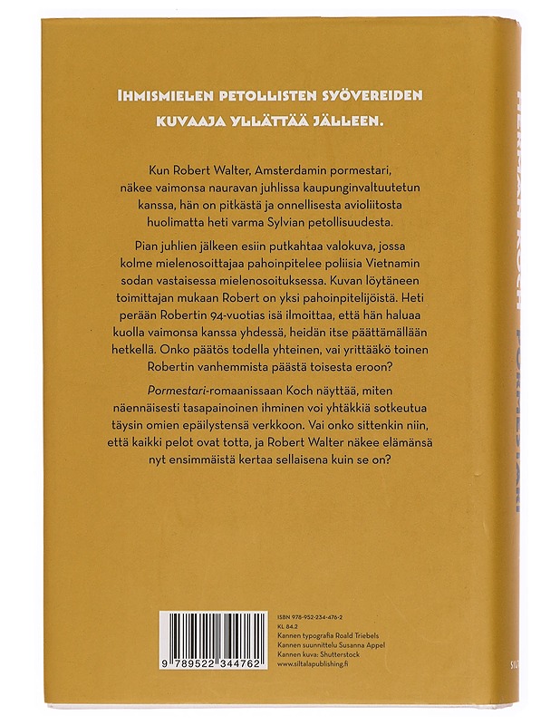 Pormestari - Koch, Herman - Romaanit ja novellit - 10105337347 - 1