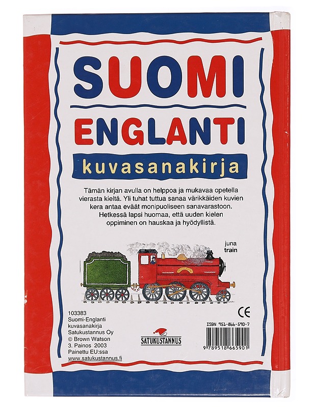 Suomi-englanti kuvasanakirja - Hensman, Judy