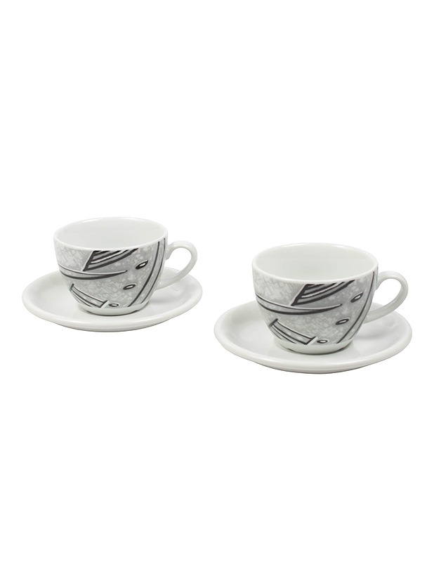 BÖCKLING Serie Amelie cappuccinokuppit ja lautaset, 2 kpl - Mukit ja kahvikupit - 10105337422 - 1