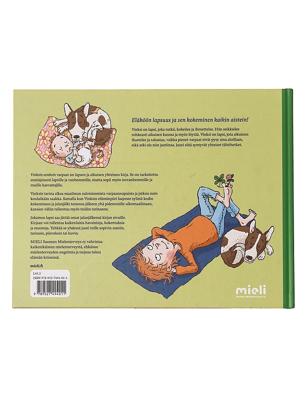 Vinksin vonksin varpaat - Komulainen, Elina - Lastenkirjat - 10105337535 - 1