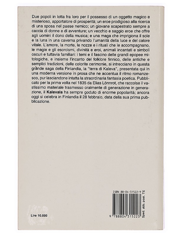 Kalevala - Agrati, Gabriella - Tietokirjat ja oppaat - 10105337540 - 1
