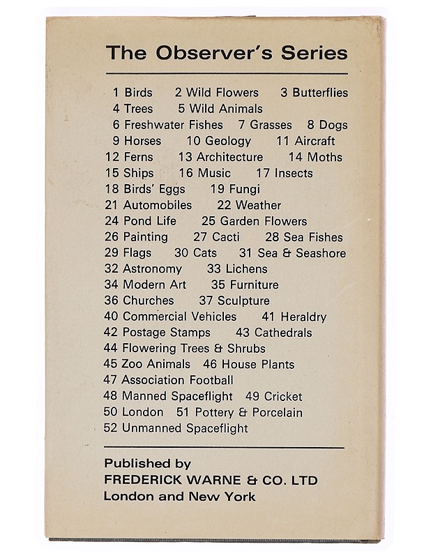 The observers book of aircraft  - Tietokirjat - 10105337545 - 1