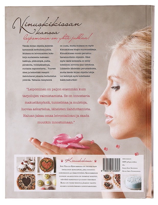 Kinuskikissa leipoo : tervetuloa juhliin! - Visa, Sini - Ruokakirjat - 10105337652 - 1