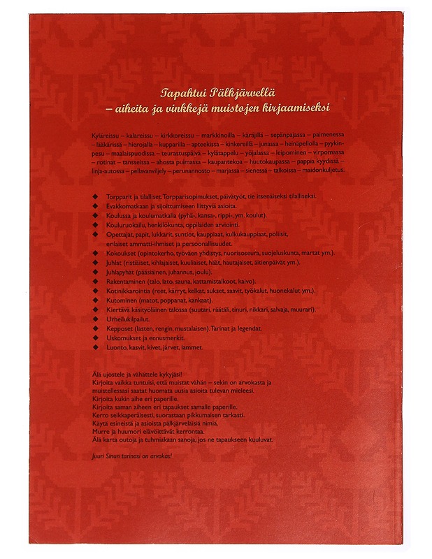 Pälkäjärveläinen 4/2011 - Lehdet - 10105337827 - 1