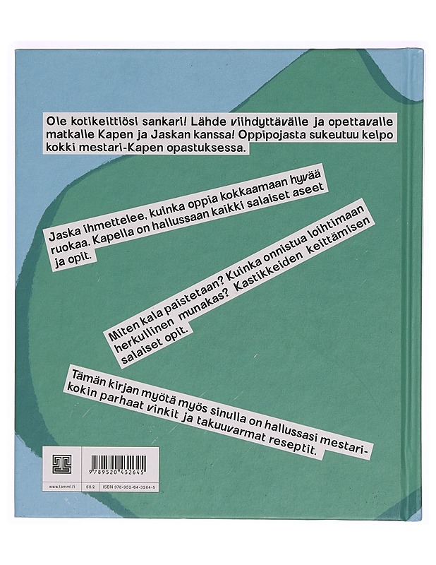 Kape & Jaska : mestarin otteessa : miten ruokaa oikeasti kokataan? - Aihinen, Kari - Ruokakirjat - 10105338600 - 1