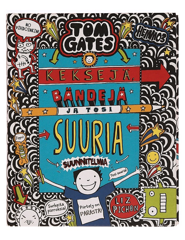 Keksejä, bändejä ja tosi suuria suunnitelmia - Pichon, Liz - Sarjakuvat - 10105338664 - 0