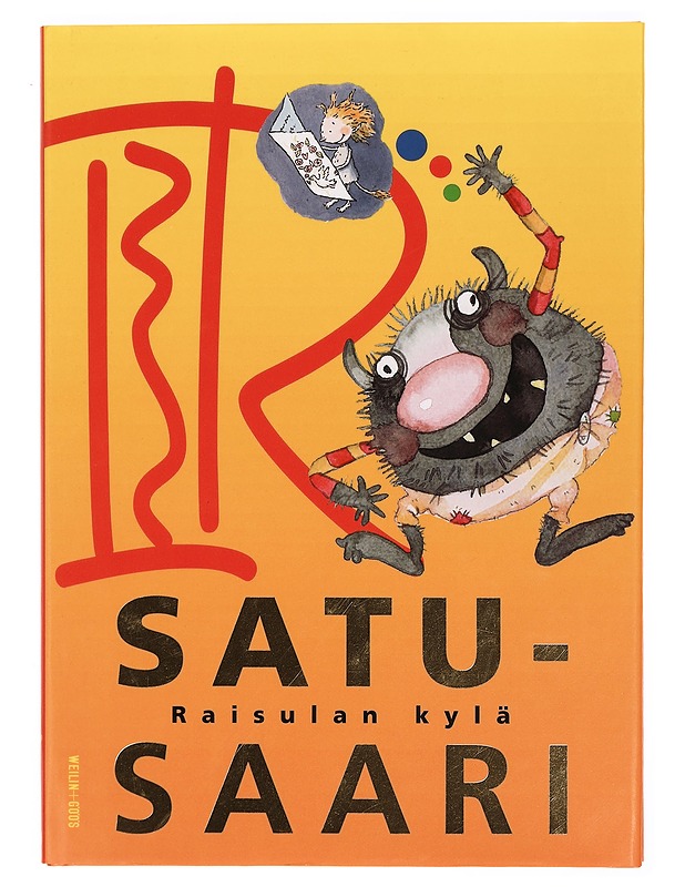 Satusaari raisulan kylä - Lastenkirjat - 10105338967 - 0