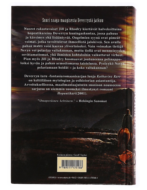 Deverryn taru. 2. Lumottu sormus - Kerr, Katharine - Fantasia- ja scifi - 10105339041 - 1