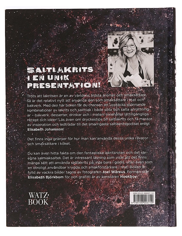 Salmiak och saltlakrits - Elisabeth Johansson - Ruokakirjat - 10105339118 - 1