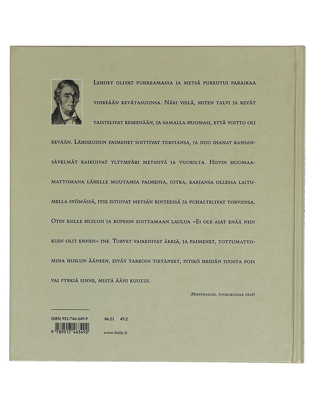 Vaeltaja. Muistelmia jalkamatkalta Hämeestä, Savosta ja Karjalasta 1828 - Tietokirjat ja oppaat - 10105339142 - 1