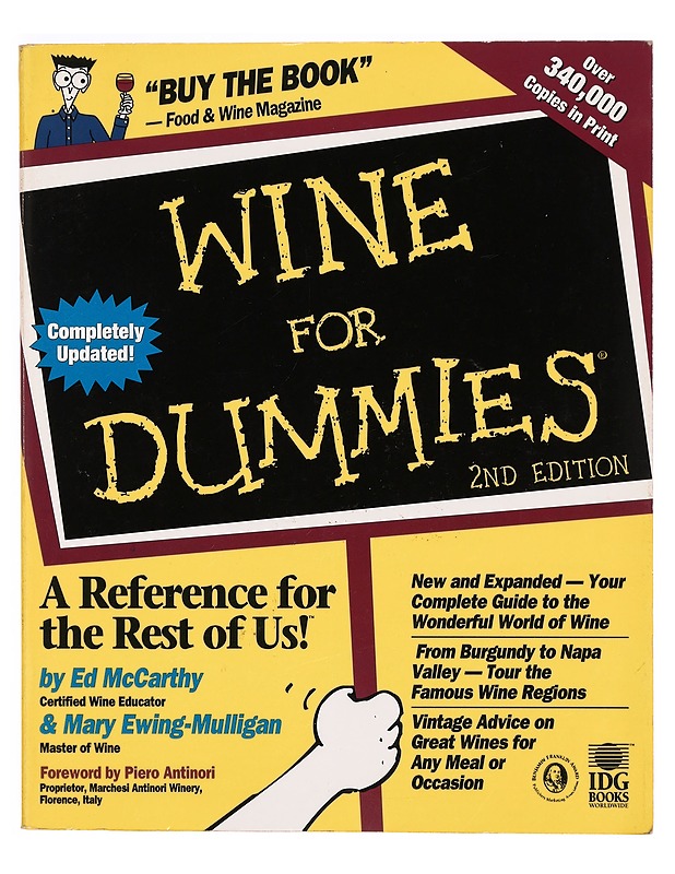 Wine for Dummies - Ed McCarthy, Mary Ewing-Mulligan - Tietokirjat ja oppaat - 10105339146 - 0