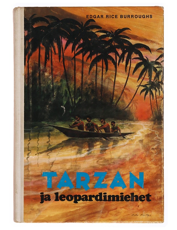 Tarzan ja leopardimiehet - Edgar Rice Burroughs - Nuorten kirjat - 10105339185 - 0
