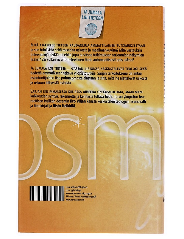 Kosmologia - Vilja, Iiro - Tietokirjat ja oppaat - 10105339449 - 1