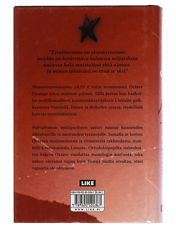 Apua anteeksi - Beigbeder, Frédéric - Romaanit ja novellit - 10105339489 - 1