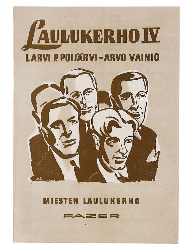 Laulukerho IV  -  L. Arvi, P. Poijärvi-Arvo Vainio - Historiakirjat - 10105339533 - 0