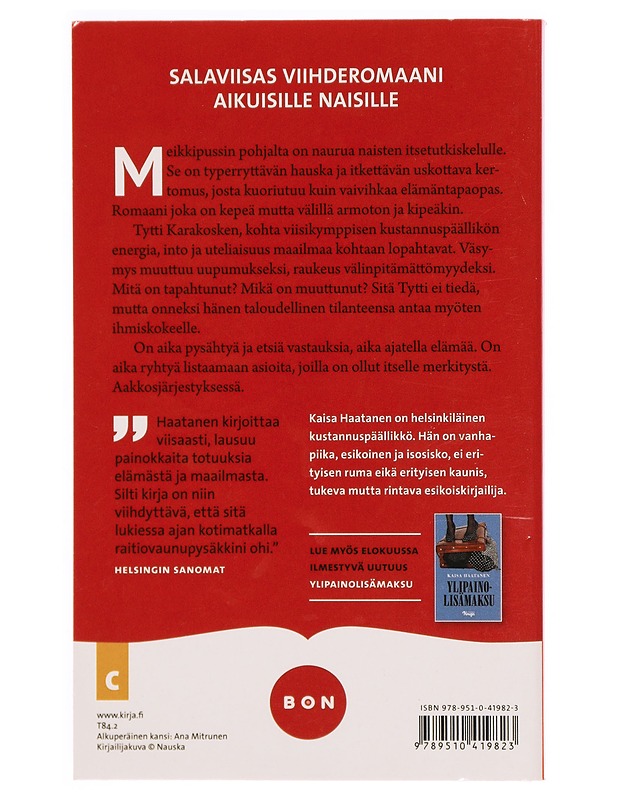 Meikkipussin pohjalta - Kaisa Haatanen - Romaanit ja novellit - 10105339561 - 1