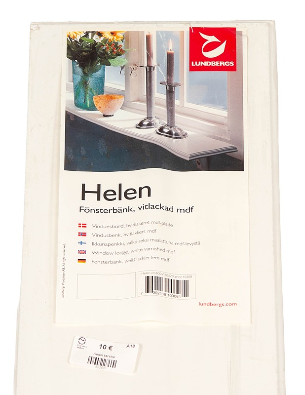 LUNDBERGS Helen ikkunalauta - Sisustus - 10105339594 - 1