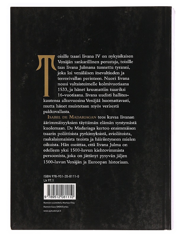 Iivana Julma - De Madariaga, Isabel - Elämäkerrat ja muistelmat - 10105339659 - 1