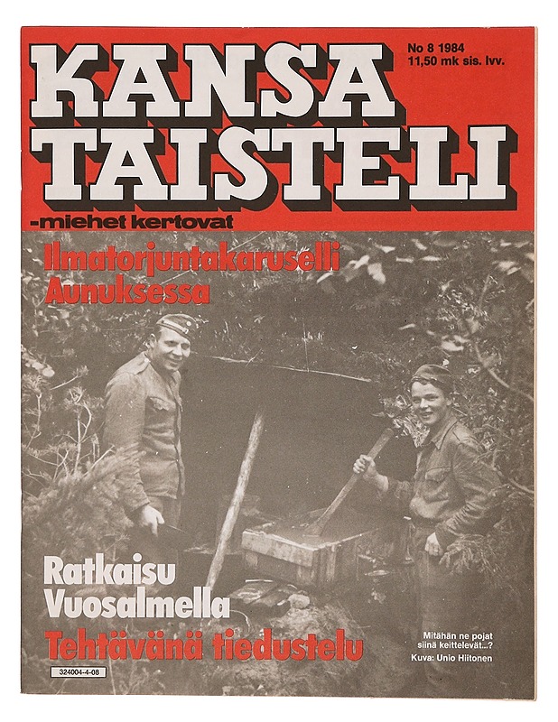 Kansa taisteli - miehet kertovat Ilmatorjuntakaruselli Aunuksessa - Lehdet - 10105339790 - 0