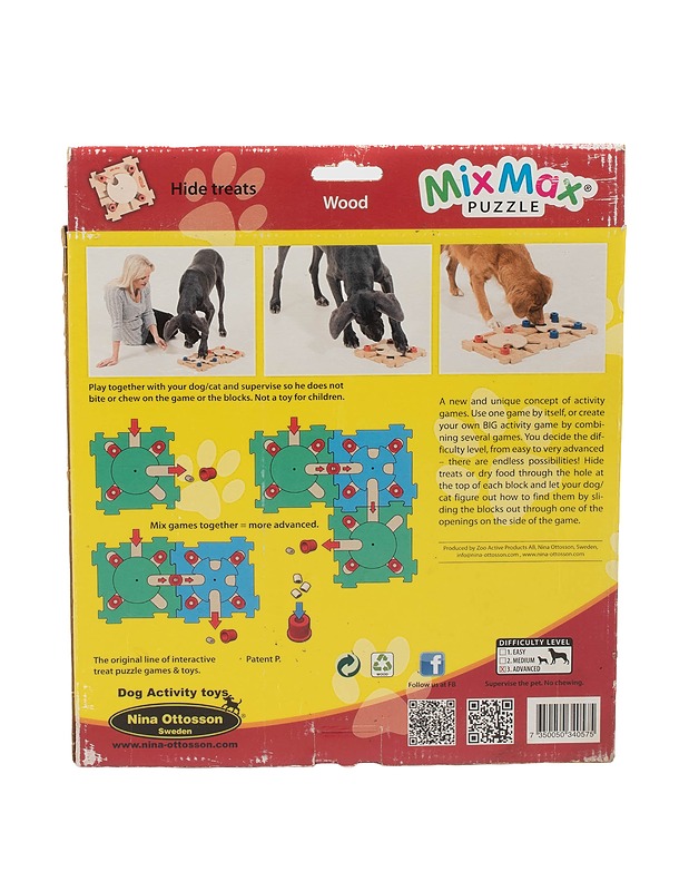 NINA OTTOSSON MixMax Puzzle koiran aktivointipeli - Lemmikkitarvikkeet - 10105339873 - 2