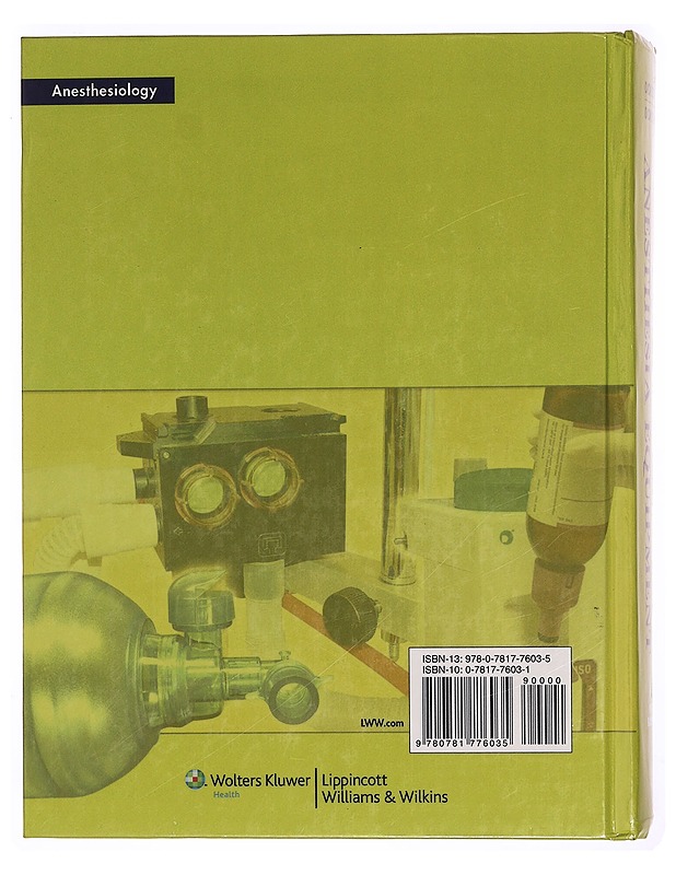 Understanding anestesia equipment, Jerry A. Dorsch  - Tietokirjat ja oppaat - 10105339905 - 1