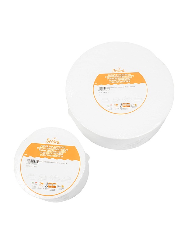 Styroxikakku, 2kpl - Askartelu - 10105339972 - 1