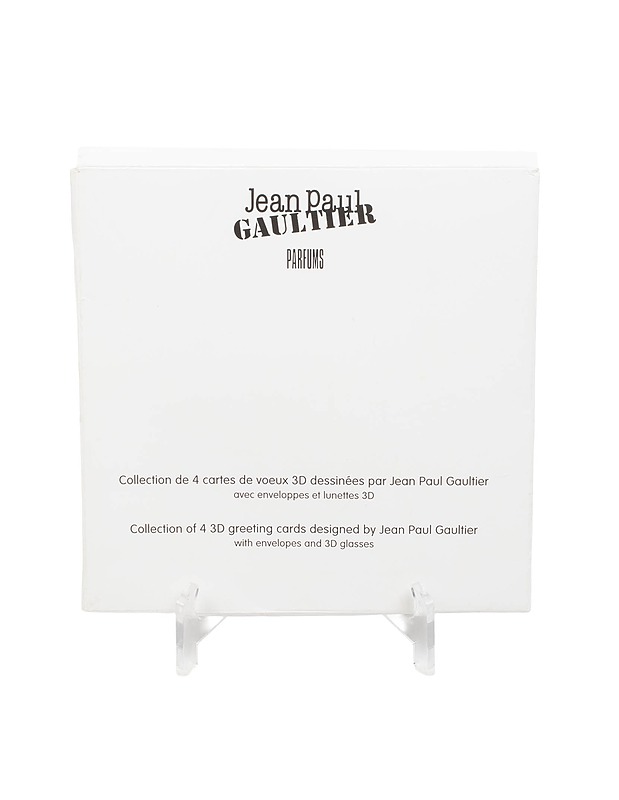 JEAN PAUL GAULTIER 3 D korttisetti, 4kpl - Askartelu - 10105339982 - 0
