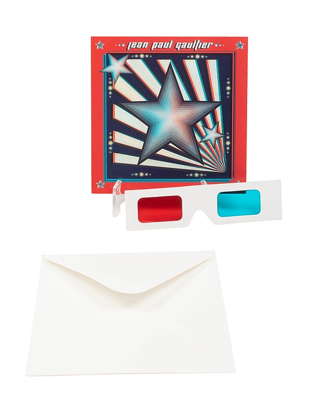 JEAN PAUL GAULTIER 3 D korttisetti, 4kpl - Askartelu - 10105339982 - 4