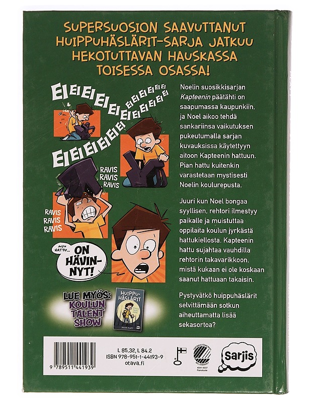 Hervoton hattuhärdelli - Platt, Jason - Sarjakuvat - 10105340017 - 1