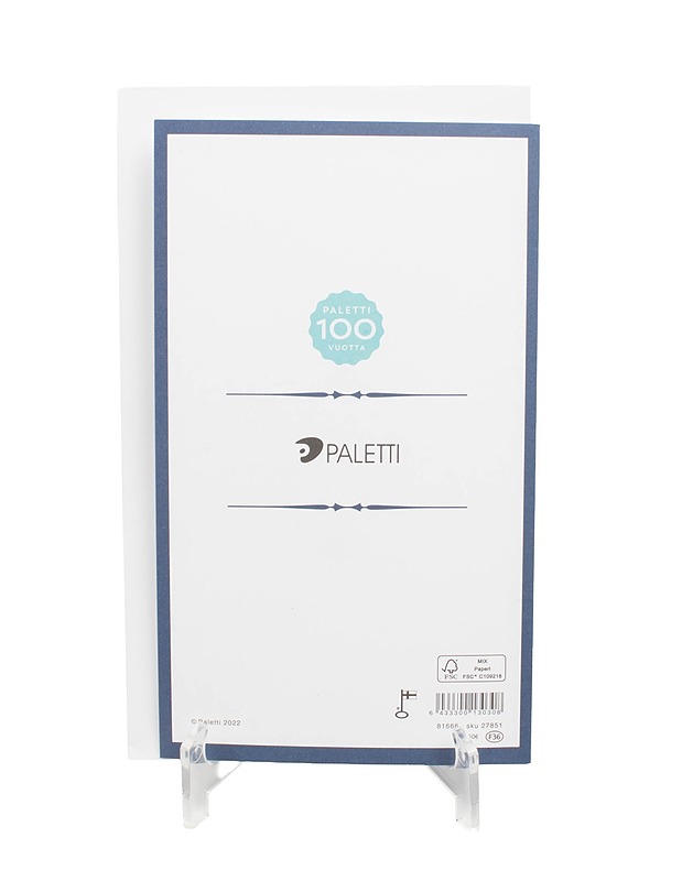 PALETTI 2-osainen kortti - Askartelu - 10105340046 - 2