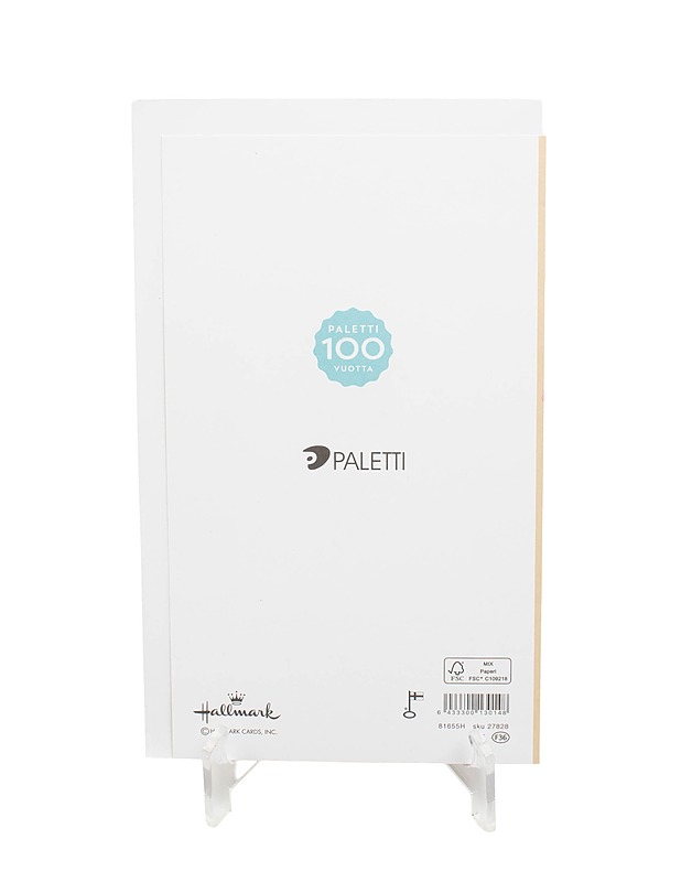 PALETTI Ylioppilaalle, 2-osainen kortti - Askartelu - 10105340058 - 2