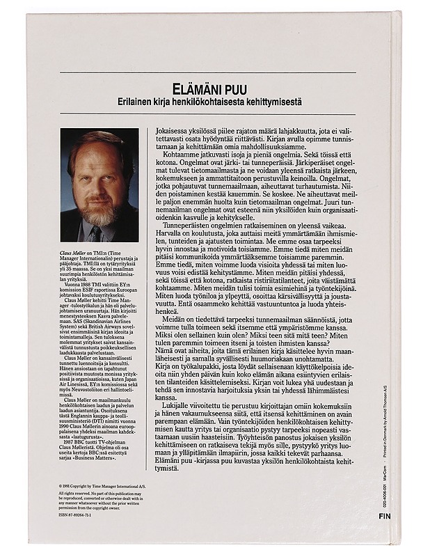 Elämäni puu : erilainen kirja henkilökohtaisesta kehittymisestä - Möller, Claus - Elämäkerrat ja muistelmat - 10105340160 - 1