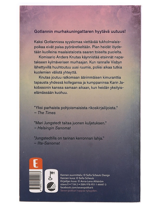Viimeisen lampun loisteessa - Jungstedt, Mari - Jännitys ja dekkarit - 10105340199 - 1