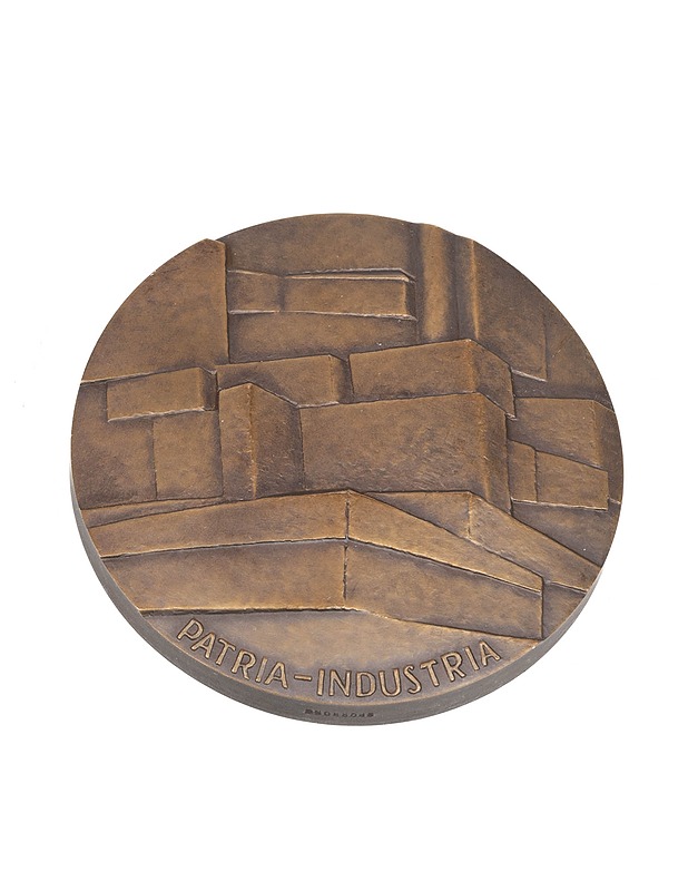 SPORRONG Veikko Sjöblom Patria-Industria, pöytämitali - Koriste-esineet - 10105340473 - 1