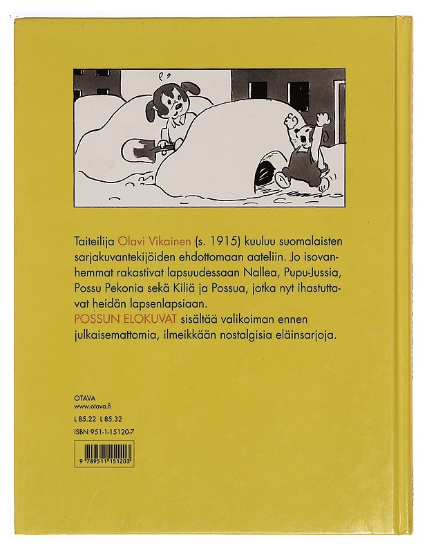 Possun elokuvat - Vikainen, Olavi - Sarjakuvat - 10105340526 - 1