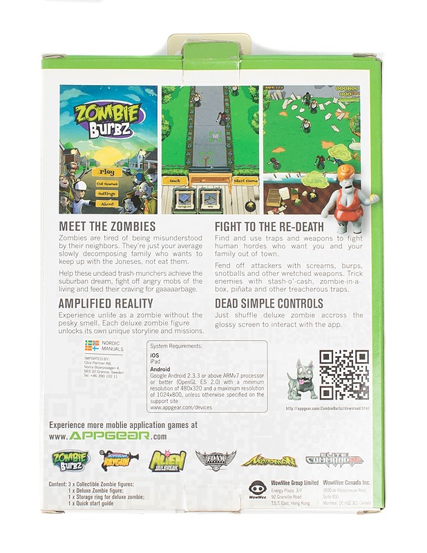 APPGEAR Zombie Burbz Avenue pelihahmot, 4 kpl - Lasten pelit - 10105340581 - 1
