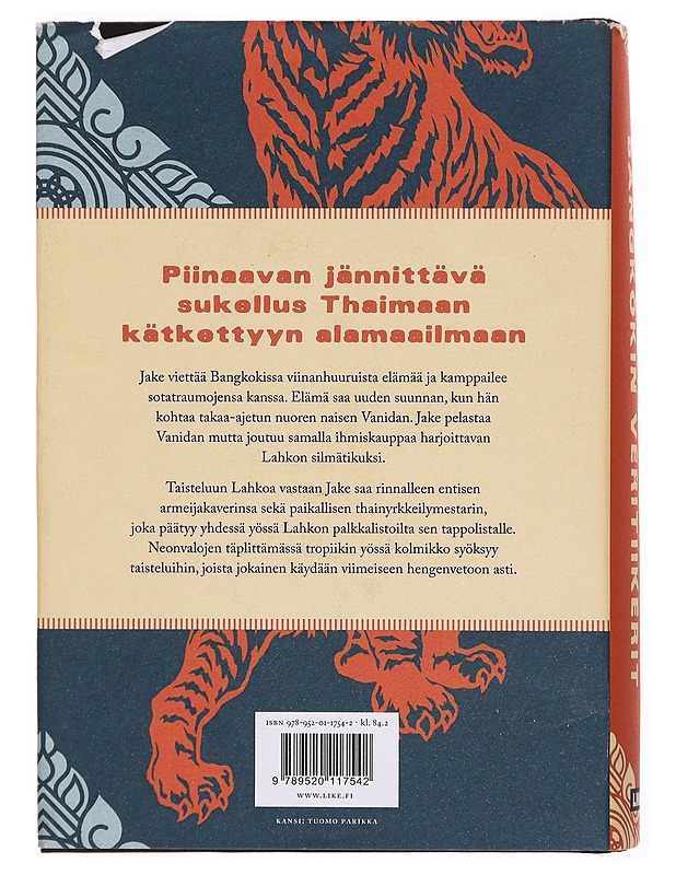 Bangkokin veritiikerit - Jarkko Stenius - Jännitys ja dekkarit - 10105340603 - 1